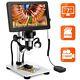 Tomlov 7 Lcd Digital Microscope 1200x, 1080p Coin Microscope 32gb With Remote