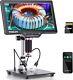 Tomlov Dm202 Hdmi Digital Microscope 16mp 32g For Soldering Video Camera 2000mah