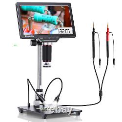 TOMLOV Digital Microscope 7 LCD Coin Microscope Magnifying Glass With Screen