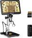 Tomlov Lcd Digital Microscope 7 1200x Hdmi Video Coin Microscope For Soldering