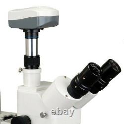 Trinocular Stereo Zoom Microscope 5-80X Large Table Stand+5MP Camera+54 LED Lite