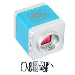 (UK Plug)1080P 4K Video Microscope Camera USB2.0 C Mount Lens Digital