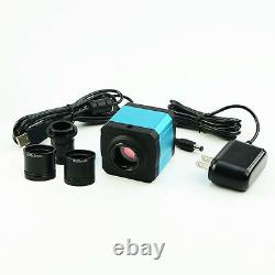 USB 14MP HDMI Microscope Digital Camera CCD Electronic Eyepiece WithAdapter lens