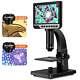 Usb Digital Microscope With 7 Lcd Screen Microscope Soldering Camera Magnifier