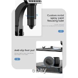 USB Digital Microscope with 7 LCD Screen Microscope Soldering Camera Magnifier