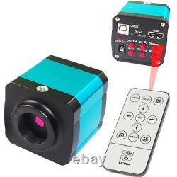 Wide field 14MP 1080P HDMI USB Digital Industrial Microscope Camera Zoom Lens AU