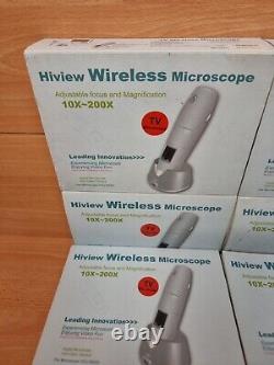 X9 hiview wireless microscope 10x-200x adjustable focus and Magnification
