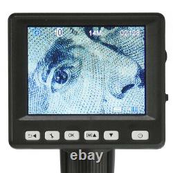 1000x Électronique Smart Hdmi 3.5in LCD Vidéo Microscope Caméra Endoscope Fit Pc
