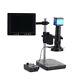 14mp Hdmi Industry Digital Microscope Camera + Stand Mount Ring Lamp Lcd Monitor