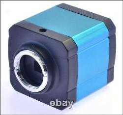 14mp Tv Hdmi Usb Industrie Numérique C-mount Microscope Caméra Tf Video Recoder Ia
