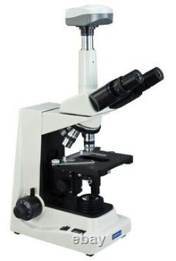 1600x Darkfield Trinocular Siedentopf Plan Microscope+9mp Appareil Photo Numérique