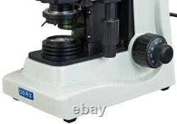 1600x Turret Phase Contrast Compound Siedentopf Microscope W 5mp Appareil Photo Numérique