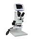 165mm Zoom Stéréo Trinoculaire Microscope Numérique Avec 6 Lcd 2mp Tv Caméra Carte Sd