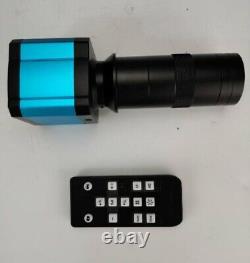 16mp Hd Hdmi Usb De L'industrie De L'appareil Photo Numérique Microscope Kit Fit Medicine + 80x Lens