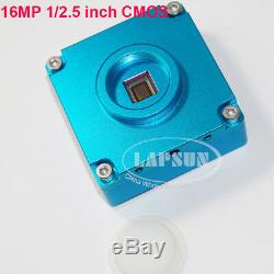 16mp Hdmi 1080p 60fps Usb Microscope Industrial Appareil Photo Numérique Avec Zoom Optique 180x