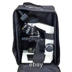 2000x Digital Compound Led Microscope+construit-en 3.0mp Camera+vinyl Case De Transport