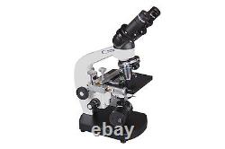 2500x Biologie Composé Microscope Led Avec Caméra Usb 100x Huile 3d Scène Et Kit De Diapositives