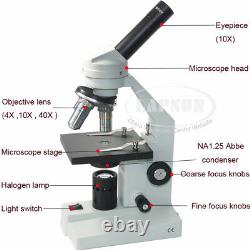 250x-2500x Biological Student Lab 14mp Hdmi Caméra Pour Microscopes Usb Hd
