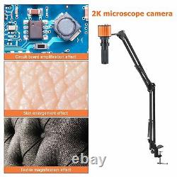 2k Hdmi Usb Tf Video Recorder Industriel Microscope À Souder Caméra Eu Plug