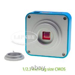 2k V8 1080p 60fps 38mp Hdmi Usb C-mount Objectif De Caméra Microscope Numérique De L'industrie