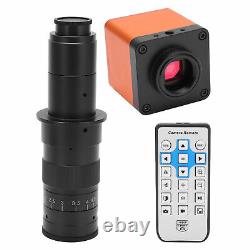 34mp 180x Caméra Microscope Industriel Hd Interface Multimedia Usb Avec C-mount Len