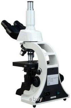 40-2000x Darkfield Brightfield Kohler 3w Led Microscope+5.0mp Caméra Usb Numérique