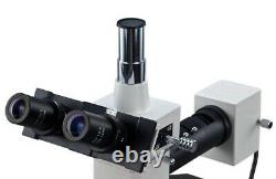 40x-1600x Metallurgical Trinoculaire Microscope Composé + 9mp Appareil Photo Numérique