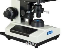 40x-2000x Compound Lab Darkfield Trinocular Led Microscope W 5mp Appareil Photo Numérique