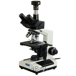 40x-2000x Contraste De Phase Led Trinocular Composé Microscope + 1.3mp Appareil Photo Numérique