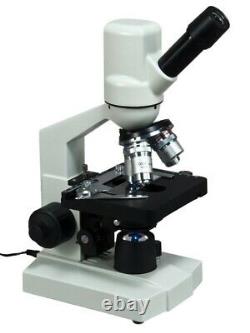 40x-2000x Intégré 1.3mp Digital Camera Monocular Compound Led Microscope