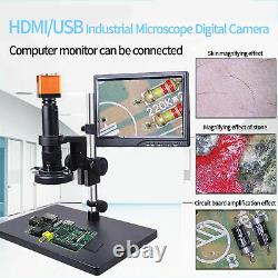 41mp Fhd Hdmi Usb Caméra De Microscope Numérique Numérique Industriel 180x C-mount Lens