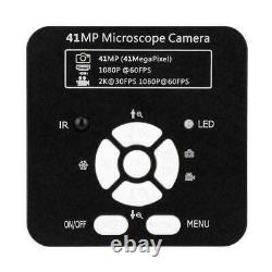 41mp Microscope Usb Industrial Hd Digital Camera Avec Adaptateur 0.5x Eyepiece Lens