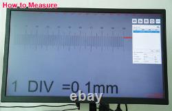 4k Hdmi Usb 3 Industrial Digital Video 20x-180x Lens Microscope Camera Measuring