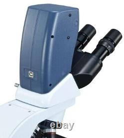 5.0mp Digital Siedentopf Led Binocular Microscope 40x-2000x Inversé Nezpiece