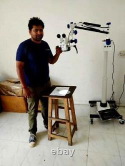 5 Étapes Allemand Optique Microscope Potable Pour L'utilisation Ophtalmique Avec Tous Les Accessoires