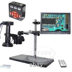 52MP 1080P 60FPS HDMI Caméra numérique de microscope industriel + écran LCD 10' pour la réparation de PCB