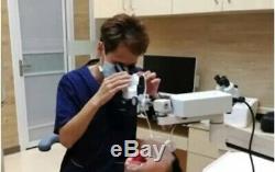 5w Led Ent Chirurgie Ophtalmique Microscope Portable De Fonctionnement Avec Appareil Photo Numérique
