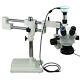 5x-80x Boom Stand Stereo Zoom Microscope 144 Led Light + 2.0mp Caméra Usb