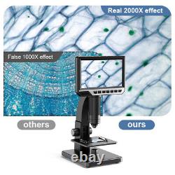 7'' Écran Digital Soudering Microscope Cam Pour Réparer L'amplification Continue