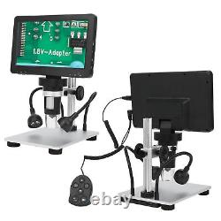 7 Microscope Numérique LCD 1200x Grossissement 1080p Microscope Caméra Vidéo 12mp