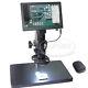 9 Lcd Digital Microscope Industria Intégré W 180x 1080p 60fps C-mount Camera