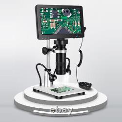 Affichage 7 Pouces 1200x Microscope Numérique Usb Rechargeable Caméra Vidéo Magnificateur