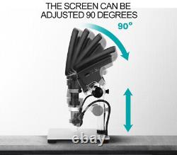 Affichage LCD De 7 Pouces Microscope Numérique Hdmi Soudage Microscope Caméra Hd 1080p