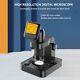 Amplificateur De Microscope Numérique Portable 20-100x Magnification Avec Base