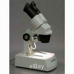 Amscope 10x-20x-30x-60x Stéréo Microscope Avec 3mp Appareil Photo Numérique
