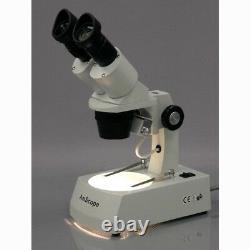 Amscope 20x-40x-80x Microscope Stéréo Avec 1.3mp Usb Appareil Photo Numérique
