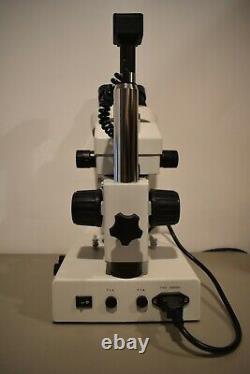 Amscope 3.5-90x Zoom Stéréomicroscope Avec Appareil Photo Numérique Md600 Sm-2tz-dk