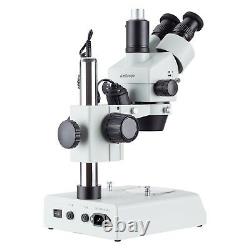 Amscope 3.5x-90x Led Zoom Trinoculaire Stéréo Microscope + 14mp Usb3 Camer Numérique