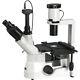 Amscope 40x-1000x Plan À Longue Distance Optique Microscope Inversé + Caméra 8mp