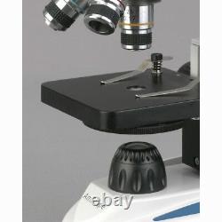 Amscope 40x-1000x Student Science Metal Frame Microscope W Usb Digital Camera